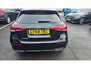 Used 2018 Mercedes-Benz a Class AMG Line Premium Black - Interior and Exterior details 11