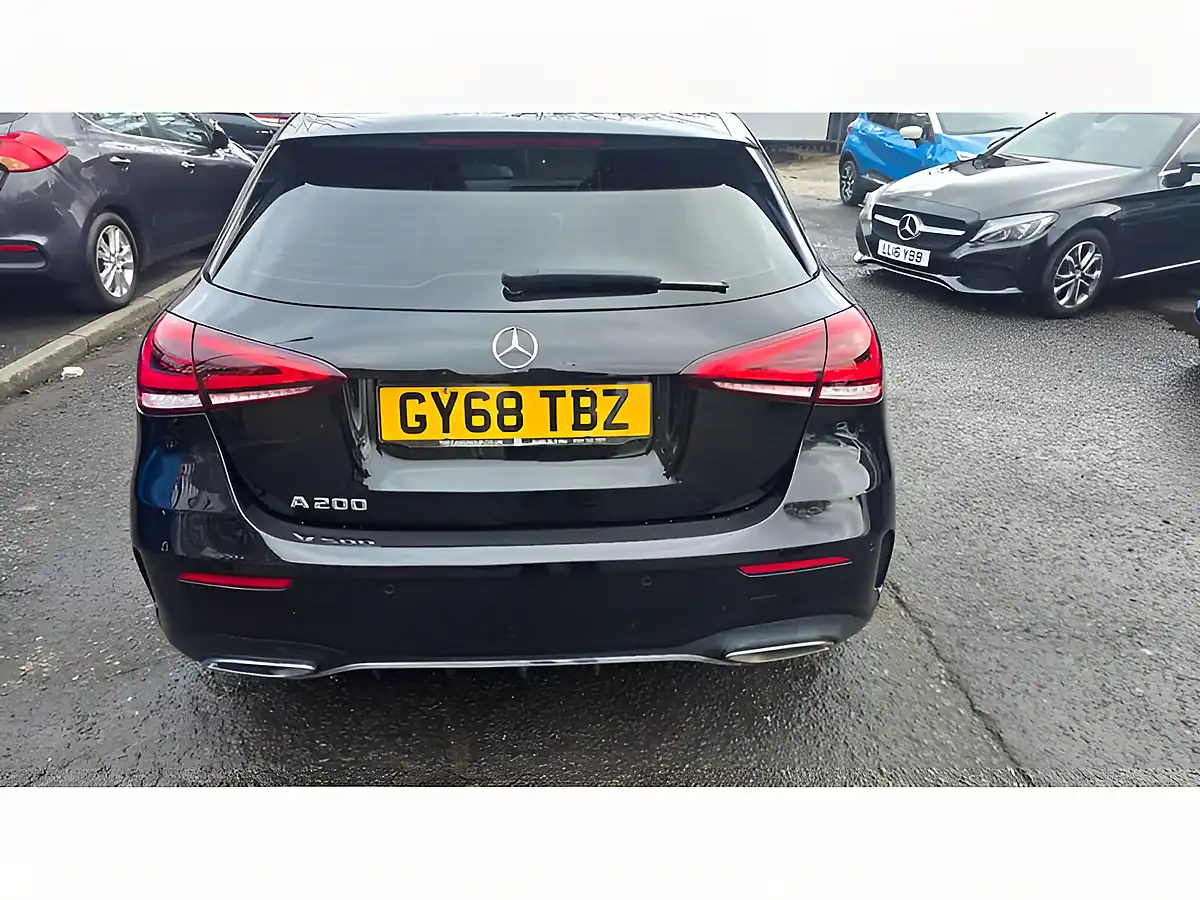 Used 2018 Mercedes-Benz a Class AMG Line Premium Black - Interior and Exterior details 11