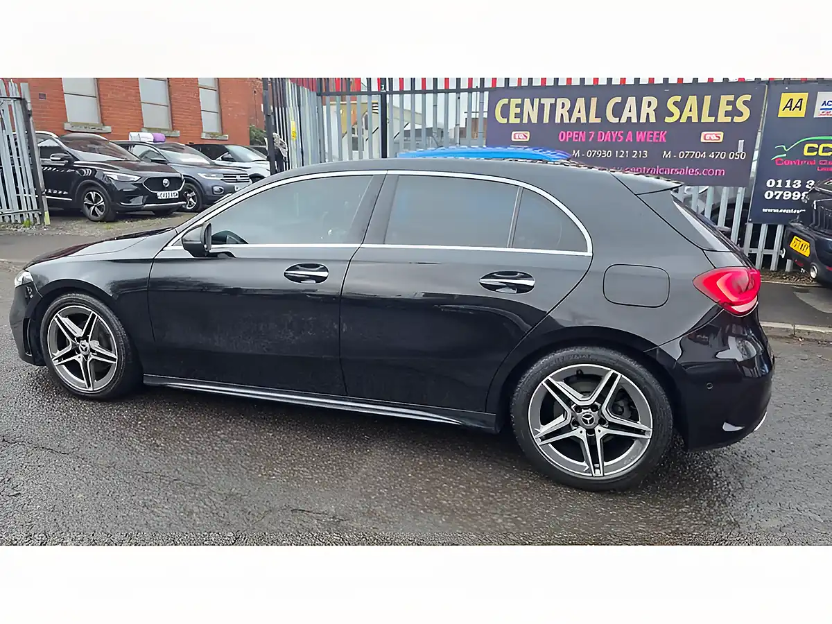 Used 2018 Mercedes-Benz a Class AMG Line Premium Black - Interior and Exterior details 12
