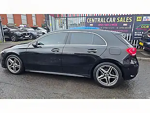 Used 2018 Mercedes-Benz a Class AMG Line Premium Black - Interior and Exterior details 13