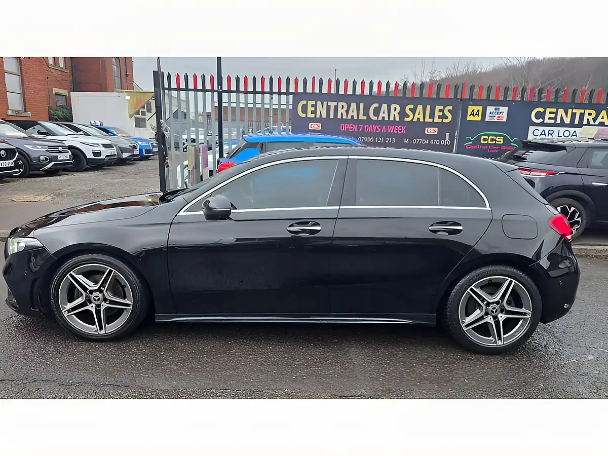 Used 2018 Mercedes-Benz a Class AMG Line Premium Black - Interior and Exterior details 14