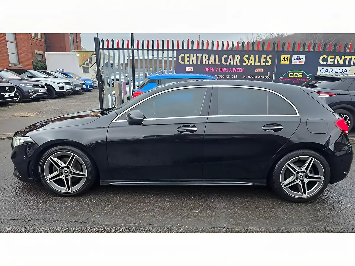 Used 2018 Mercedes-Benz a Class AMG Line Premium Black - Interior and Exterior details 15