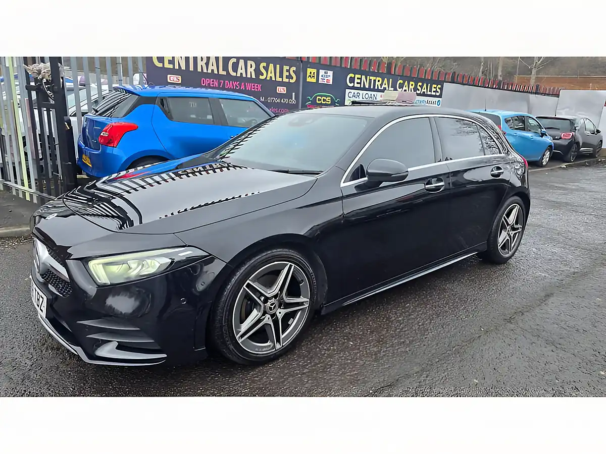 Used 2018 Mercedes-Benz a Class AMG Line Premium Black - Interior and Exterior details 16