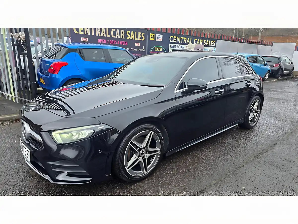 Used 2018 Mercedes-Benz a Class AMG Line Premium Black - Interior and Exterior details 17