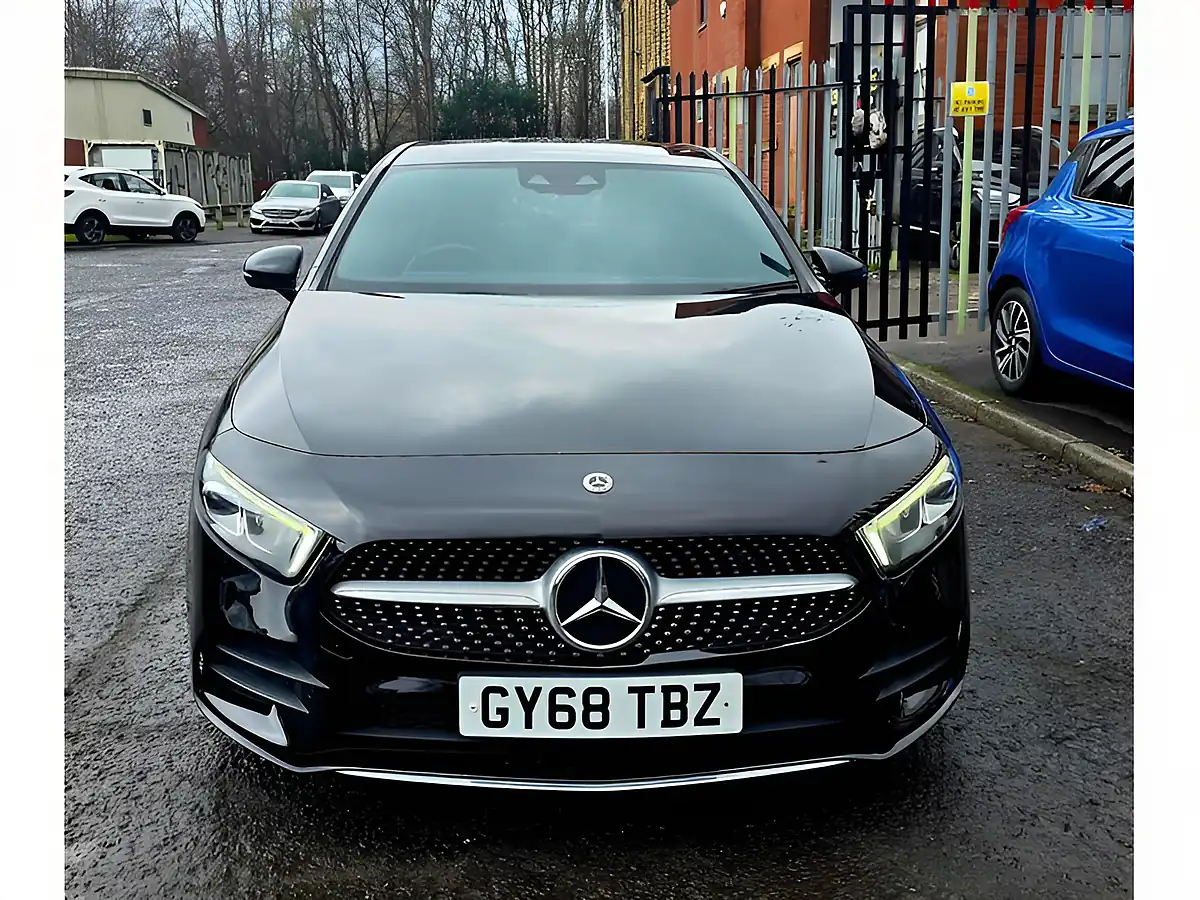 Used 2018 Mercedes-Benz a Class AMG Line Premium Black - Interior and Exterior details 2