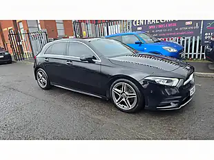Used 2018 Mercedes-Benz a Class AMG Line Premium Black - Interior and Exterior details 4