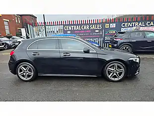 Used 2018 Mercedes-Benz a Class AMG Line Premium Black - Interior and Exterior details 5