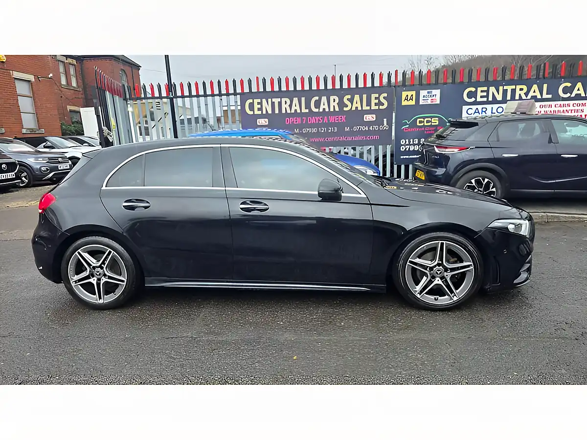 Used 2018 Mercedes-Benz a Class AMG Line Premium Black - Interior and Exterior details 5