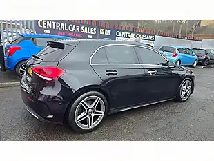 Used 2018 Mercedes-Benz a Class AMG Line Premium Black - Interior and Exterior details 6