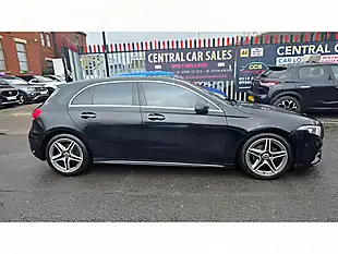 Used 2018 Mercedes-Benz a Class AMG Line Premium Black - Interior and Exterior details 7