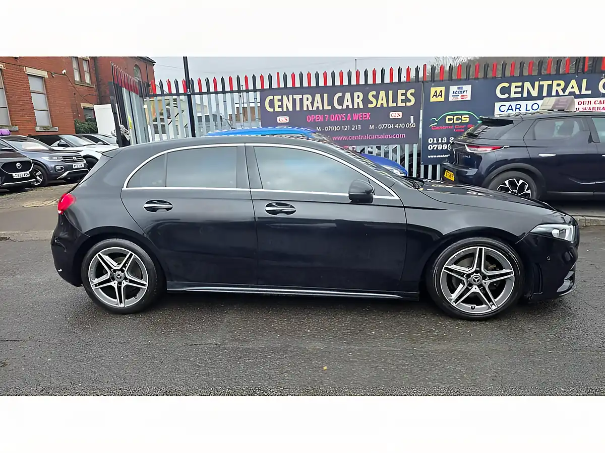 Used 2018 Mercedes-Benz a Class AMG Line Premium Black - Interior and Exterior details 7