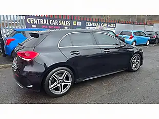 Used 2018 Mercedes-Benz a Class AMG Line Premium Black - Interior and Exterior details 8