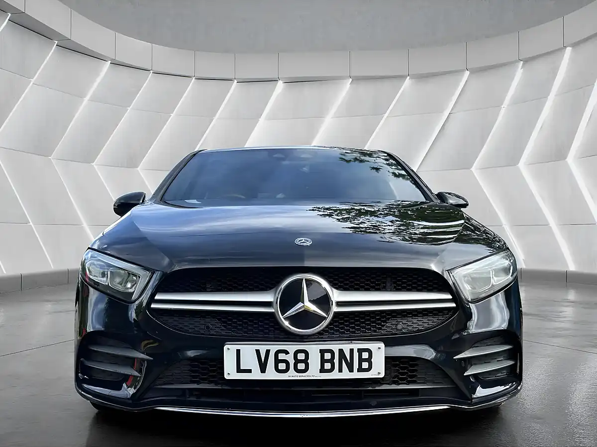 Used 2018 Mercedes-Benz a Class AMG Line Premium Black - Interior and Exterior details 10