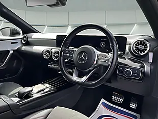 Used 2018 Mercedes-Benz a Class AMG Line Premium Black - Interior and Exterior details 11