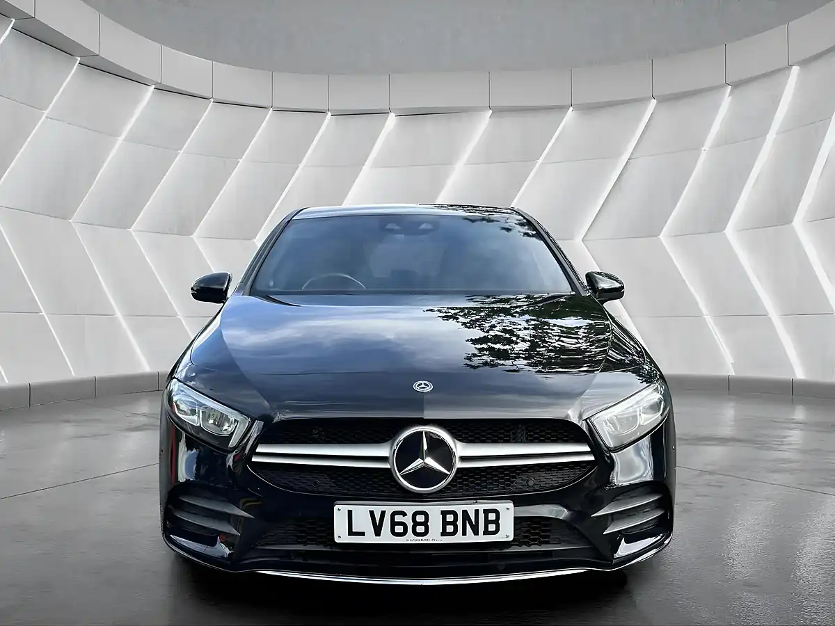 Used 2018 Mercedes-Benz a Class AMG Line Premium Black - Interior and Exterior details 2
