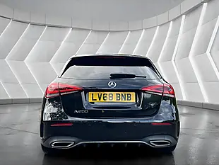 Used 2018 Mercedes-Benz a Class AMG Line Premium Black - Interior and Exterior details 8