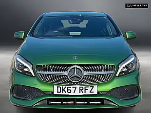 Used 2018 Mercedes-Benz a Class AMG Line Premium Green - Interior and Exterior details 14