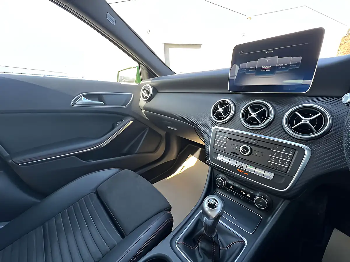 Used 2018 Mercedes-Benz a Class AMG Line Premium Green - Interior and Exterior details 17
