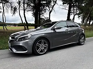 Used 2018 Mercedes-Benz a Class AMG Line (premium) Grey - Interior and Exterior details 10