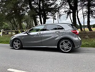 Used 2018 Mercedes-Benz a Class AMG Line (premium) Grey - Interior and Exterior details 11