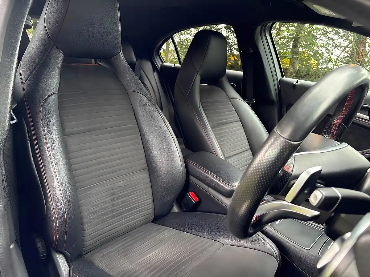 Used 2018 Mercedes-Benz a Class AMG Line (premium) Grey - Interior and Exterior details 13