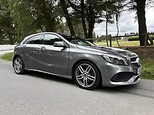Used 2018 Mercedes-Benz a Class AMG Line (premium) Grey - Interior and Exterior details 2