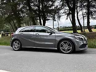 Used 2018 Mercedes-Benz a Class AMG Line (premium) Grey - Interior and Exterior details 3