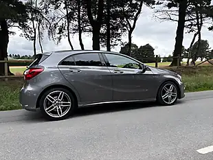 Used 2018 Mercedes-Benz a Class AMG Line (premium) Grey - Interior and Exterior details 5