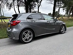 Used 2018 Mercedes-Benz a Class AMG Line (premium) Grey - Interior and Exterior details 6