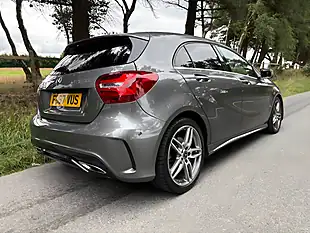 Used 2018 Mercedes-Benz a Class AMG Line (premium) Grey - Interior and Exterior details 7