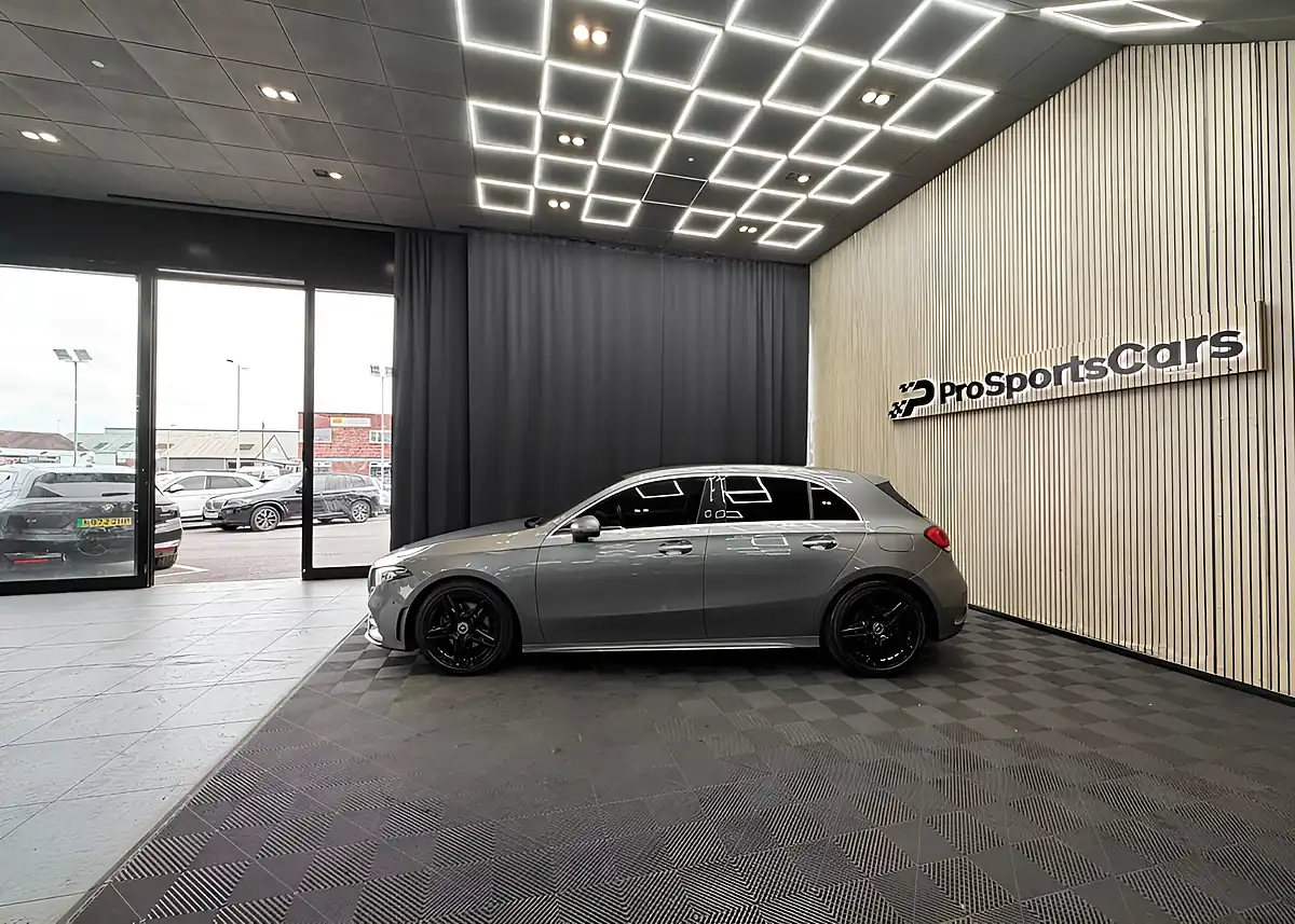 Used 2018 Mercedes-Benz a Class AMG Line (premium) Grey - Interior and Exterior details 10