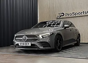 Used 2018 Mercedes-Benz a Class AMG Line (premium) Grey - Interior and Exterior details 8