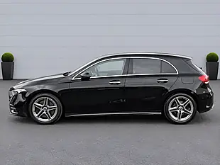 Used 2018 Mercedes-Benz a Class AMG Line (premium Plus) Black - Interior and Exterior details 10