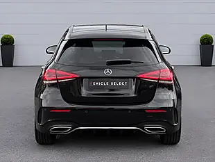 Used 2018 Mercedes-Benz a Class AMG Line (premium Plus) Black - Interior and Exterior details 11
