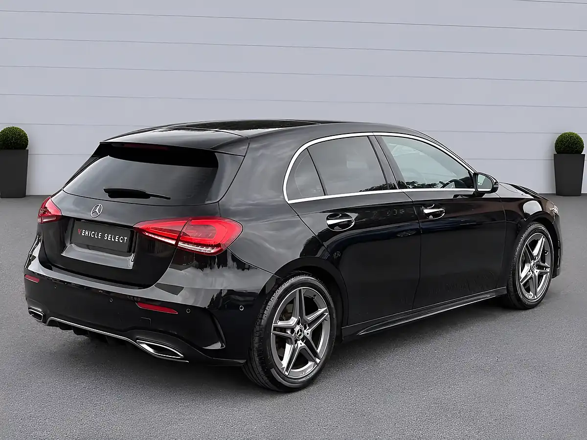 Used 2018 Mercedes-Benz a Class AMG Line (premium Plus) Black - Interior and Exterior details 12