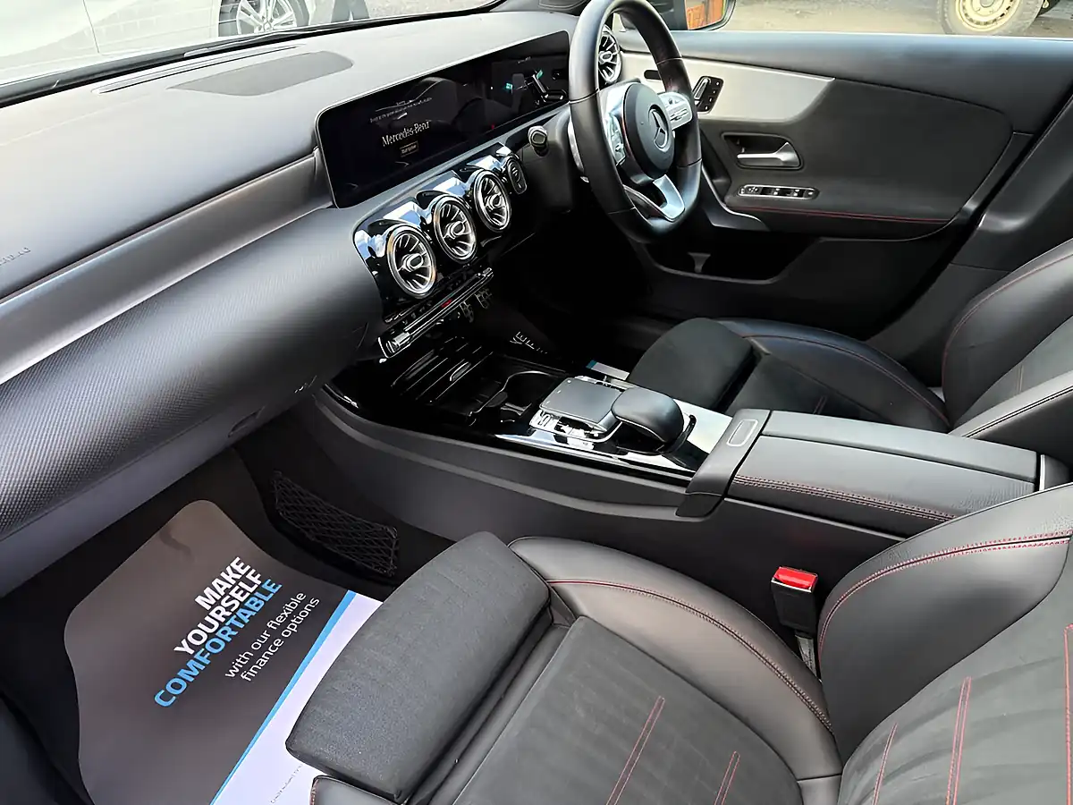 Used 2018 Mercedes-Benz a Class AMG Line (premium Plus) Black - Interior and Exterior details 15