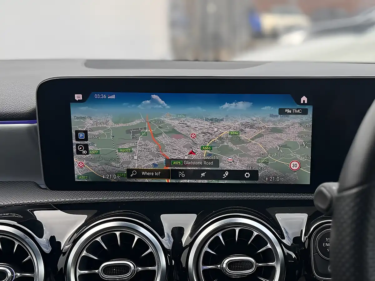 Used 2018 Mercedes-Benz a Class AMG Line (premium Plus) Black - Interior and Exterior details 18