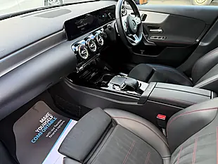 Used 2018 Mercedes-Benz a Class AMG Line (premium Plus) Black - Interior and Exterior details 2