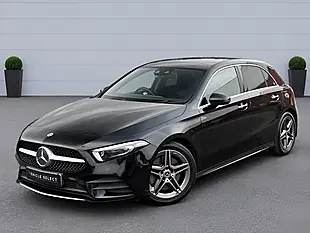 Used 2018 Mercedes-Benz a Class AMG Line (premium Plus) Black - Interior and Exterior details 9
