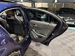 Used 2018 Mercedes-Benz a Class AMG Line (premium Plus) Blue - Interior and Exterior details 14