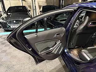 Used 2018 Mercedes-Benz a Class AMG Line (premium Plus) Blue - Interior and Exterior details 15