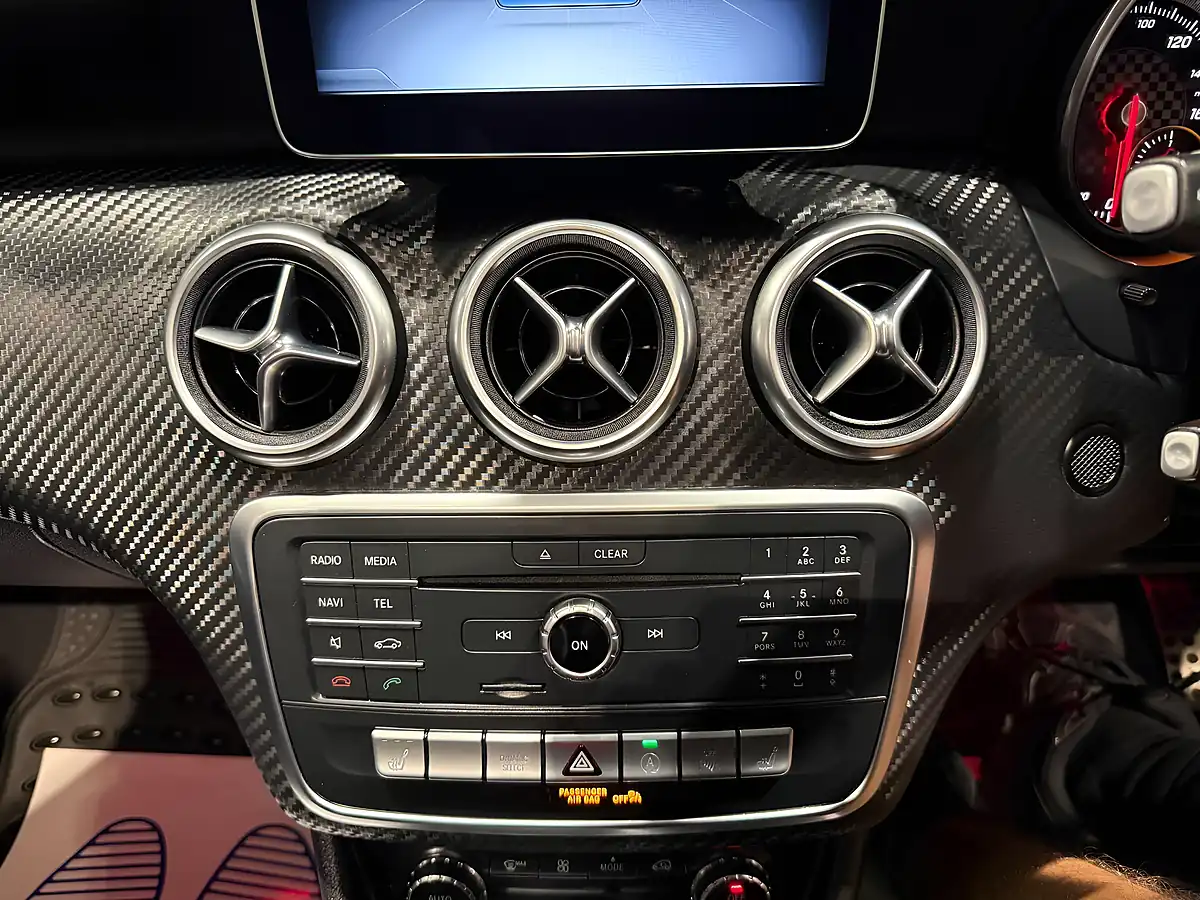 Used 2018 Mercedes-Benz a Class AMG Line (premium Plus) Blue - Interior and Exterior details 19