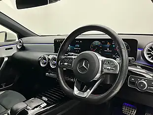 Used 2018 Mercedes-Benz a-Class AMG Line Premium Polar White - Interior and Exterior details 10