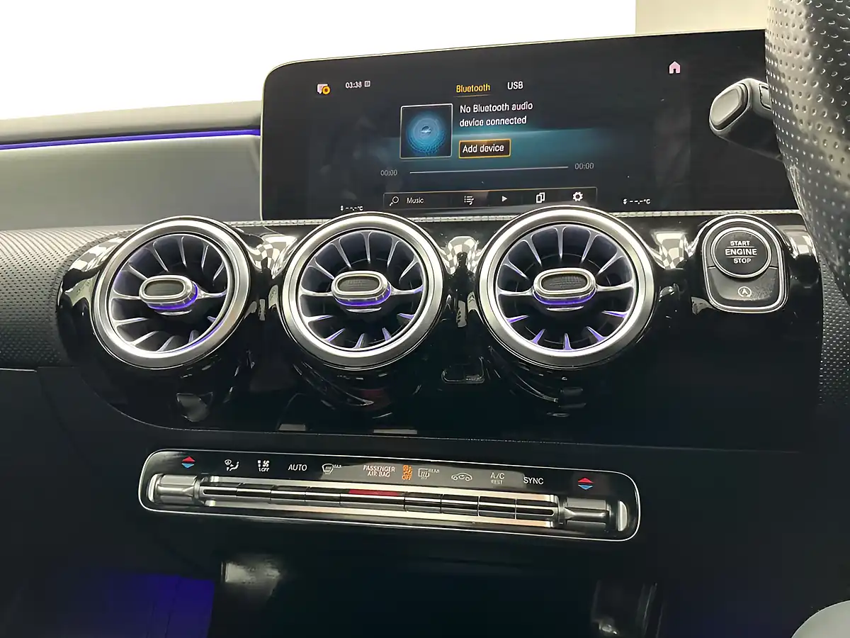 Used 2018 Mercedes-Benz a-Class AMG Line Premium Polar White - Interior and Exterior details 11