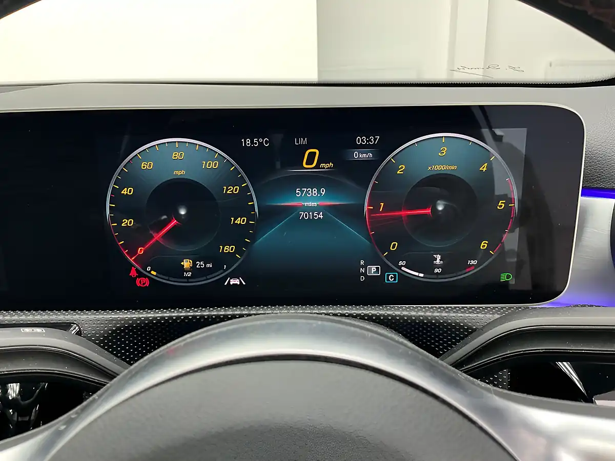 Used 2018 Mercedes-Benz a-Class AMG Line Premium Polar White - Interior and Exterior details 14