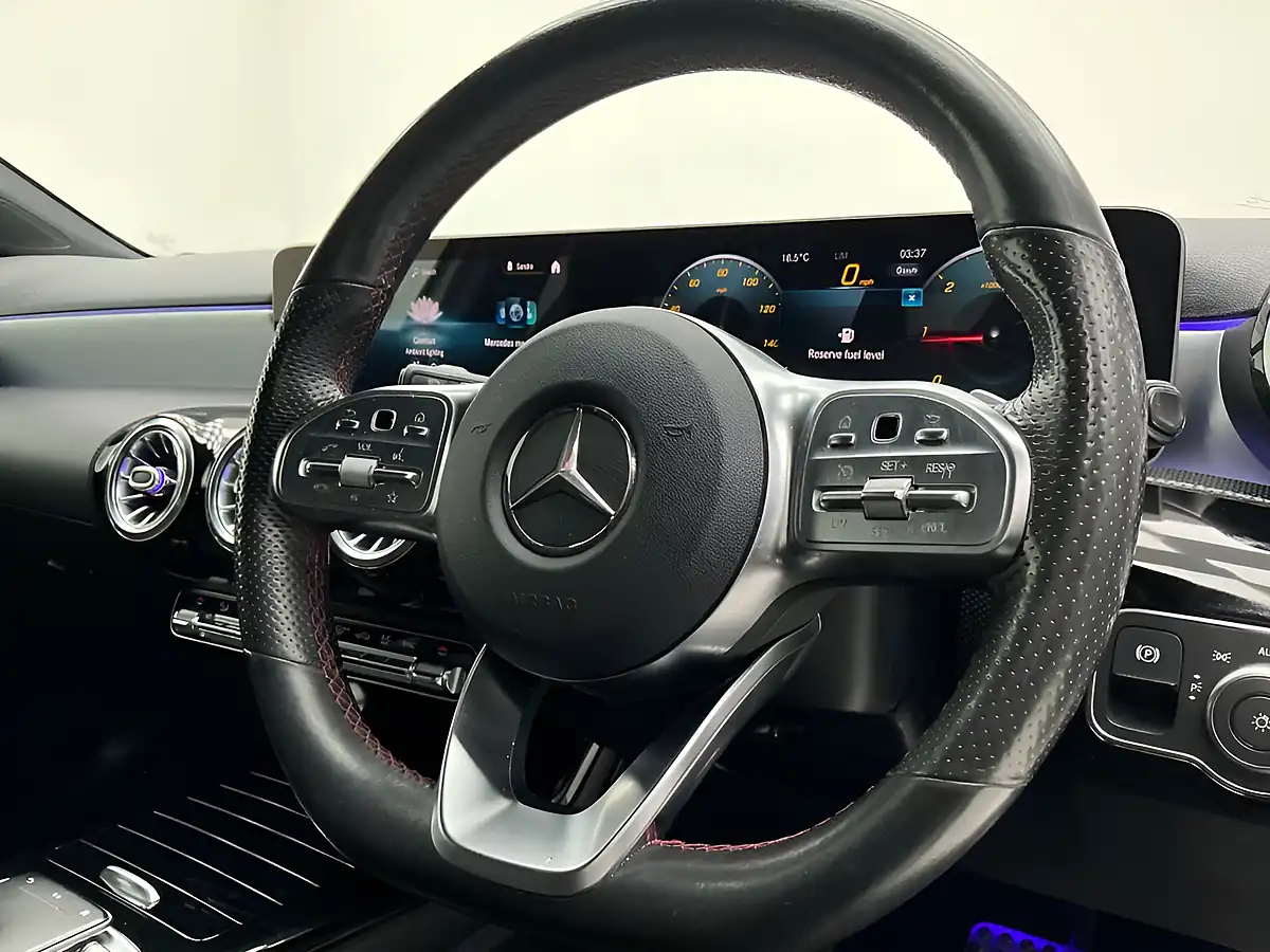 Used 2018 Mercedes-Benz a-Class AMG Line Premium Polar White - Interior and Exterior details 15