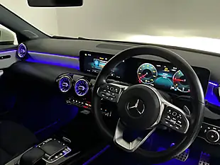 Used 2018 Mercedes-Benz a-Class AMG Line Premium Polar White - Interior and Exterior details 17