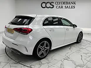 Used 2018 Mercedes-Benz a-Class AMG Line Premium Polar White - Interior and Exterior details 3