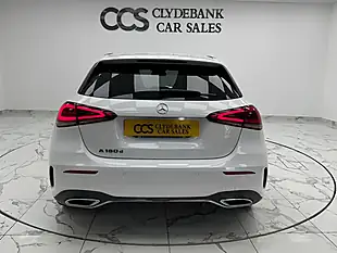 Used 2018 Mercedes-Benz a-Class AMG Line Premium Polar White - Interior and Exterior details 4