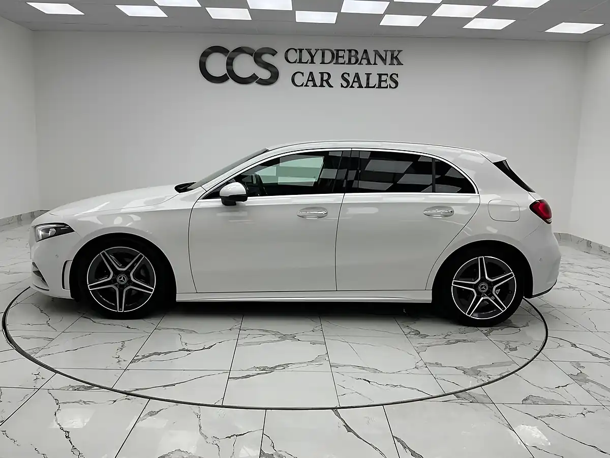 Used 2018 Mercedes-Benz a-Class AMG Line Premium Polar White - Interior and Exterior details 6
